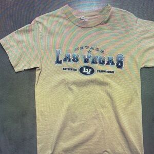 Yellow Las Vegas Graphic Tee